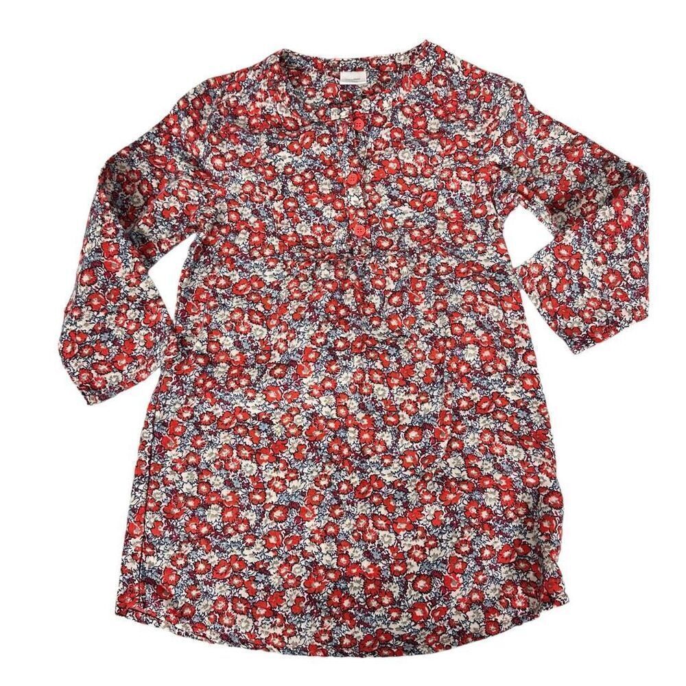 Gap Red Floral Nightgown size 3T